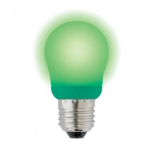 Лампа энергосберегающая (03039) Uniel E27 9W Green зеленая ESL-G45-9/GREEN/E27