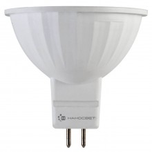 Лампа светодиодная Наносвет GU5.3 4W 2700K матовая LE-MR16A-4/GU5.3/827 L190