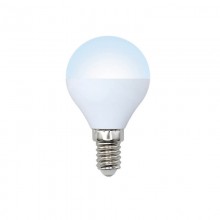 Лампа светодиодная (UL-00003825) E14 9W 4000K матовая LED-G45-9W/NW/E14/FR/NR