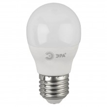 Лампа светодиодная ЭРА E27 10W 2700K матовая ECO LED P45-10W-827-E27 Б0032970