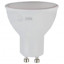 Лампа светодиодная ЭРА GU10 7W 2700K матовая ECO LED MR16-7W-827-GU10 Б0050182