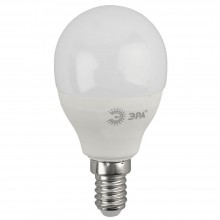 Лампа светодиодная ЭРА E14 10W 2700K матовая ECO LED P45-10W-827-E14 Б0032968