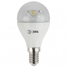 Лампа светодиодная ЭРА E14 7W 2700K прозрачная LED P45-7W-827-E14-Clear Б0017241