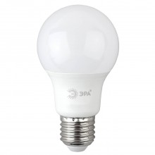 Лампа светодиодная ЭРА E27 6W 6500K матовая LED A60-6W-865-E27 R Б0048501