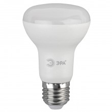 Лампа светодиодная ЭРА E27 8W 4000K матовая ECO LED R63-8W-840-E27 Б0050299