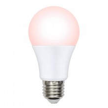 Лампа светодиодная диммируемая для птиц Uniel E27 9W LED-A60-9W/SCEP/E27/FR/DIM IP65 PLO65WH