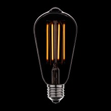 Лампа светодиодная диммируемая E27 4W прозрачная 056-762